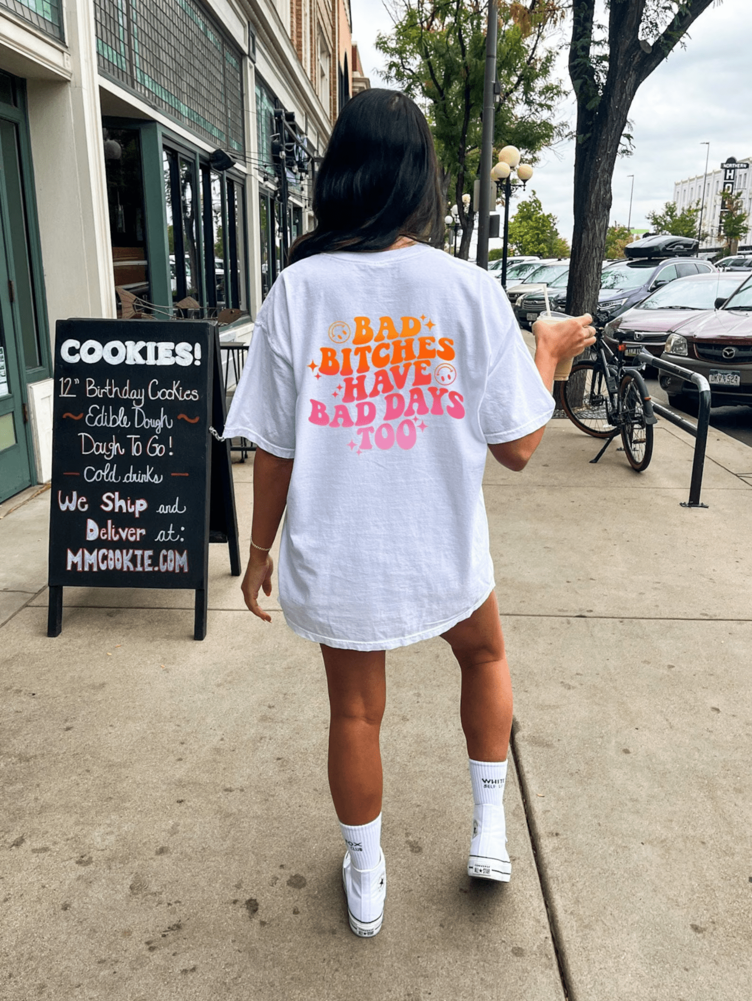 Bad Bitches Have Bad Days Too T-Shirt - My morning vibes