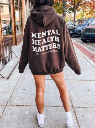 Mental Health Matters (Tell your friends) Hoodie