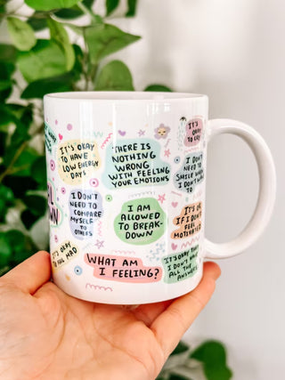 “My Mental Breakdown cup” ceramic mug - My morning vibes